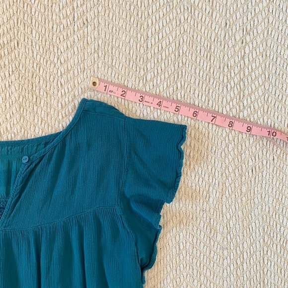 George Blue Flowy Top - Picture 7 of 11